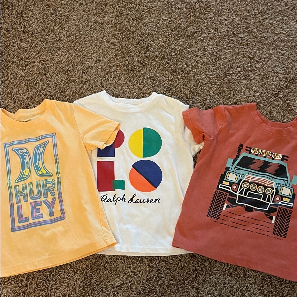 Hurley Yellow Kids T-Shirt